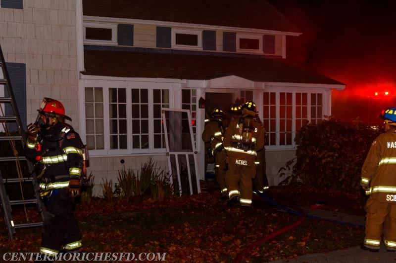 Working House Fire November 16, 2016 Montauk Highway & Brookfield Avenue